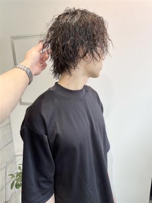 ウルフ　ツイストスパイラル　メンズ　大須