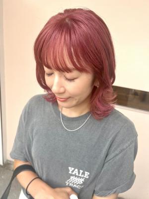 pink hair☆のイメージ画像