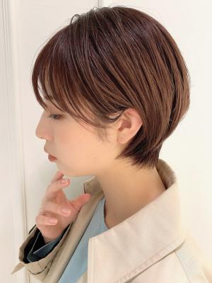 大人可愛いショートボブ/20代/30代/40代/50代/前髪 大人可愛いショートボブ/20代/30代/40代/50代/前髪