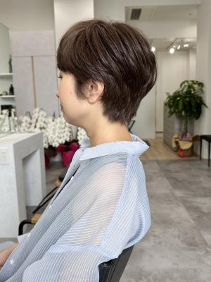 褒められる大人ショートヘア[銀座ショート銀座駅]