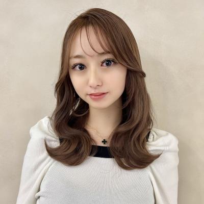 【金沢】軽やかレイヤーヘア/丸顔似合わせ/レイヤーミディ