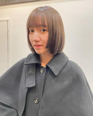 [エレン池袋] ミニボブステップカット