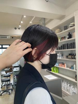 【 pignon 】ブラック×インナーピンク 【 pignon 】ブラック×インナーピンクのイメージ画像