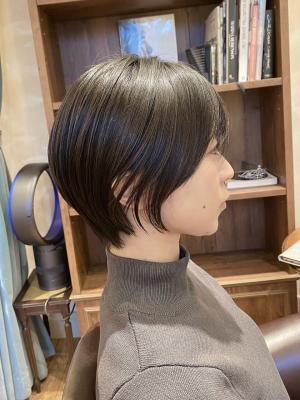 乾かすだけで決まるくびれショート/20代/30代/40代