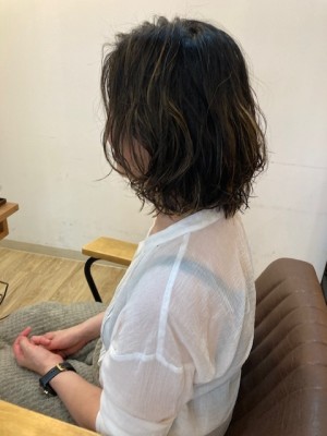 お客様髪質改善データ（パーマ後カット）