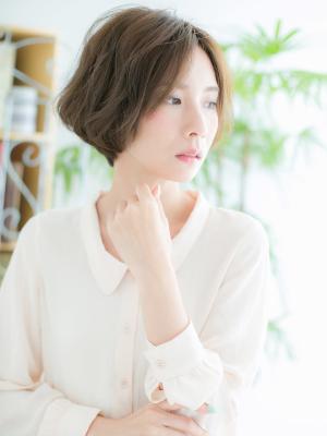 グラデハイライト×フェザーボブ♪