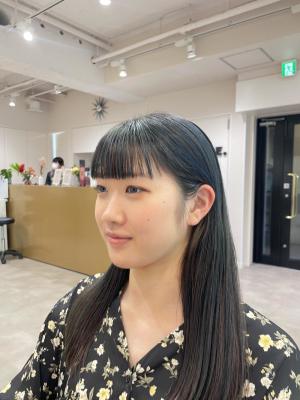 マッシュパーマメンズライクミルクティーアッシュハイトーンカラ