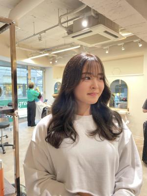 韓国風レイヤーカット
