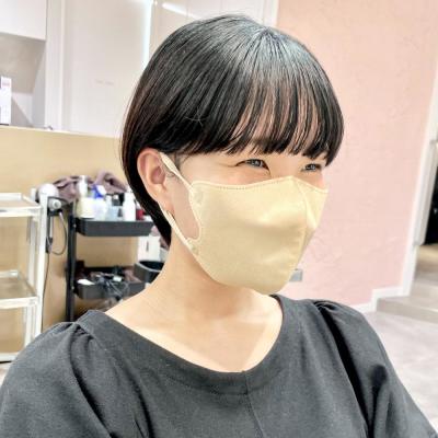人気の丸みマッシュショート10代20代30代/HONOKA