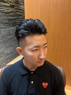 銀座　理容室　ビジネスナチュラルバック