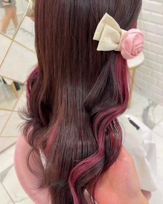 ラベンダーブラウン×ストロベリーピンク♪aika