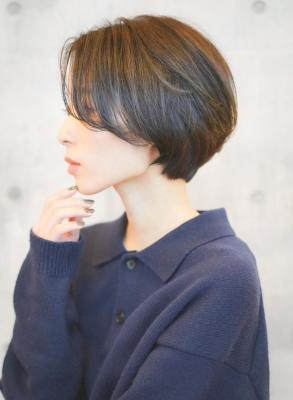 初挑戦も◎大人可愛い丸みショート