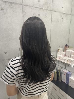 黒染めを使わないダークトーン
