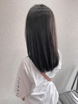 さらさらストレート縮毛矯正ロングレイヤー さらさらストレート縮毛矯正ロングレイヤーのイメージ画像