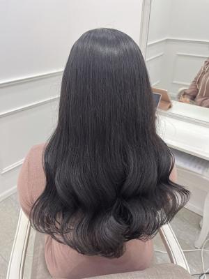 暗髪おすすめカラー*ブルーブラック*新井 暗髪おすすめカラー*ブルーブラック*新井のイメージ画像