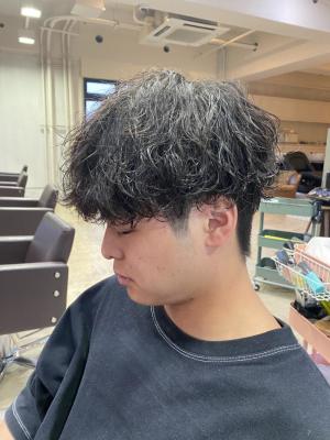 【pignon】ツイストスパイラルパーマ　メンズパーマ　
