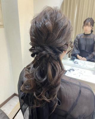 【ジュレベール 益田】ヘアセット