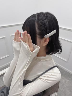 ボブでも可愛い!*編み込みヘア*新井 ボブでも可愛い!*編み込みヘア*新井のイメージ画像