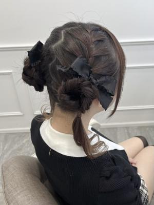 リボンでガーリーさんに♪くらげヘア＊新井