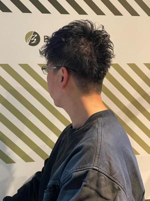 BARBER-BARのパーマスタイル
