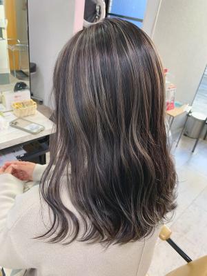 コントラストハイライトグレージュ所沢新所沢ひばりヶ丘