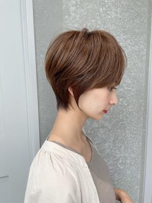 ショート/前髪カット/レイヤーカット/黒髪/髪質改善[池袋]