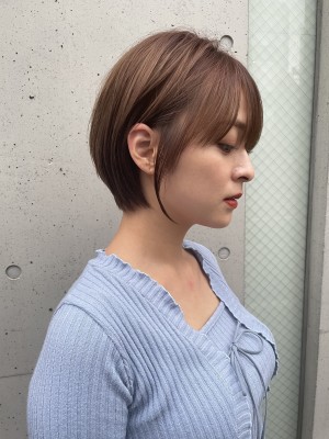 ショート/前髪カット/レイヤーカット/黒髪/髪質改善[池袋]