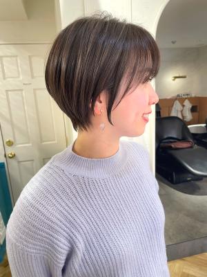 ショート/前髪カット/レイヤーカット/黒髪/髪質改善[池袋]