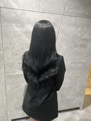 最近オススメの黒髪スタイル