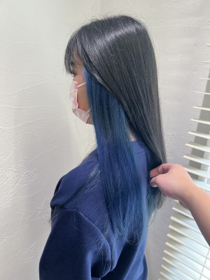 インナーカラー/ゆるふわ/透明感カラー/イルミナカラー/池袋 インナーカラー/ゆるふわ/透明感カラー/イルミナカラー/池袋