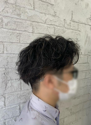 メンズニュアンスパーマ池袋池袋東口