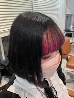 インナーカラー/ゆるふわ/透明感カラー/イルミナカラー/池袋 インナーカラー/ゆるふわ/透明感カラー/イルミナカラー/池袋