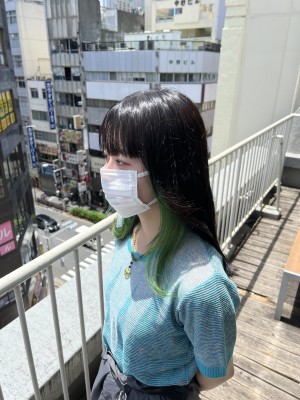 インナーカラー/ゆるふわ/透明感カラー/イルミナカラー/池袋 インナーカラー/ゆるふわ/透明感カラー/イルミナカラー/池袋