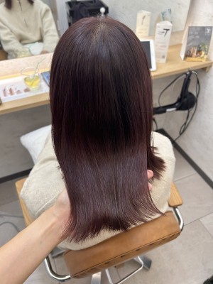 赤紫ラベンダーヘア♪ 赤紫ラベンダーヘア♪のイメージ画像