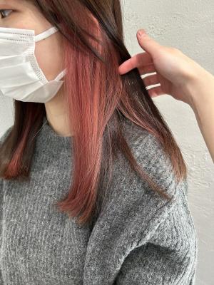 インナーカラー/ゆるふわ/透明感カラー/イルミナカラー/池袋 インナーカラー/ゆるふわ/透明感カラー/イルミナカラー/池袋のイメージ画像