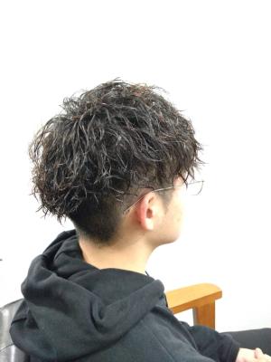 【afresh hair】メンズカット＋ツイストスパイラルのイメージ画像