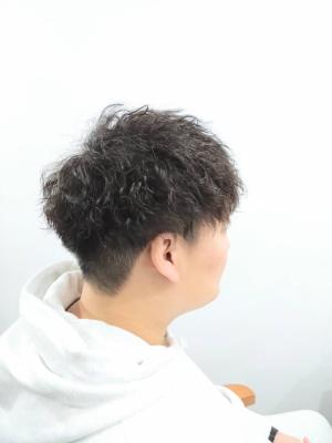 【afresh hair】メンズカット＋メンズパーマのイメージ画像