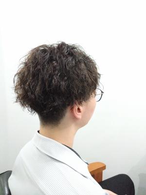 【afresh hair】メンズカラー＋メンズパーマのイメージ画像