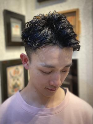 アイロンパーマ×ビジネスショート アイロンパーマ×ビジネスショートのイメージ画像