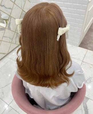 ミルクティーベージュ♪bleach1回 aika♪ ミルクティーベージュ♪bleach1回 aika♪のイメージ画像