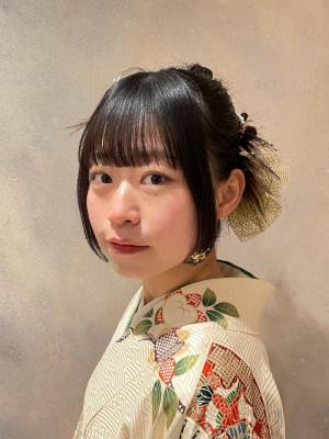 卒業式ヘアアレンジ/カチモリヘア/韓国ヘア/成人式ヘア 卒業式ヘアアレンジ/カチモリヘア/韓国ヘア/成人式ヘアのイメージ画像