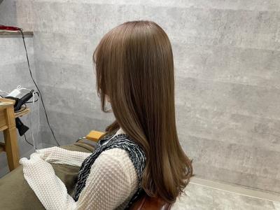 会話のいらない美容室 mute 仙台駅東口店×ロングのイメージ画像