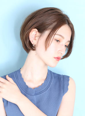 30代40代大人の可愛すぎるショートボブ