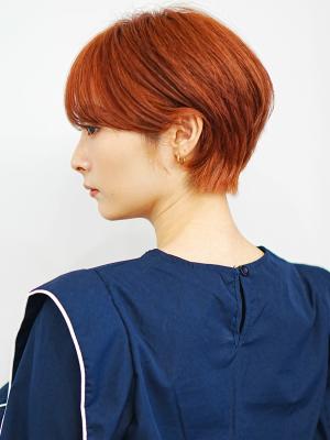 ハイトーン×くびれショート