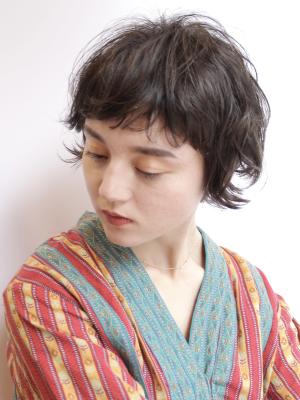 大人女性◎ショートマッシュパーマ