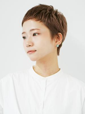 外国人のようなベリーショート