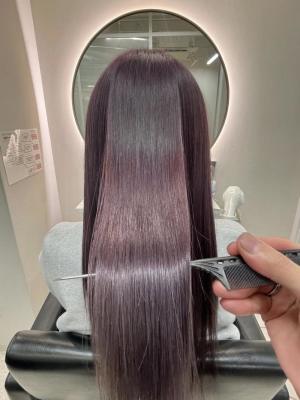 《韓国ヘア》髪質改善×ピンクバイオレットのイメージ画像