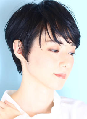 40代50代黒髪イメチェンフルバング似合わせカットハッシュカ 40代50代黒髪イメチェンフルバング似合わせカットハッシュカ