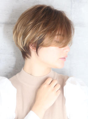 30代40代小顔イメチェンフルバング似合わせカットショートボ 30代40代小顔イメチェンフルバング似合わせカットショートボ