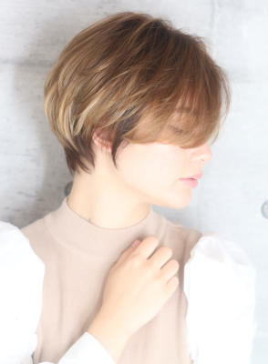 30代40代小顔イメチェンフルバング似合わせカットショートボ 30代40代小顔イメチェンフルバング似合わせカットショートボ